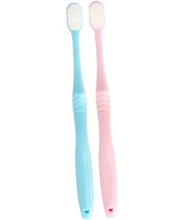FRCOLOR 6 Pcs Nano Ultra-fine Soft Toothbrush Set - Gentle Gums Care & Long Handle Tooth Cleaning Tool for Daily Use - Buy Online on GoSupps.com