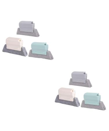 ABOOFAN 6 Pcs Cleaning Brush Sliding Door Rail Sliding Doors Doors And Windows