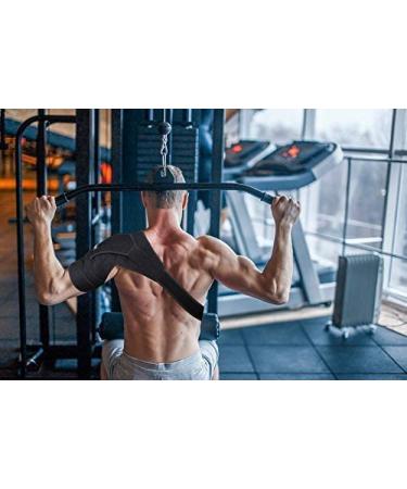 Thx4Copper Adjustable Compression Shoulder Bandage - Support for Pain Relief & Stability - Sizes S/M Right - Buy Online on GoSupps.com