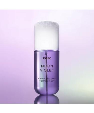 Koec Vanilla Coconut Perfume 50ml Body & Hair Fragrance Mist Women Men Eau De Toilette Spray Perfume Body Mist Spray Travel Size (Vanilla Coconut) (Moon Violet) - Buy Online on GoSupps.com