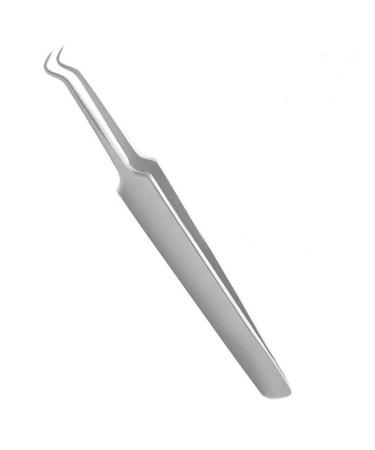 ghfashion Curved Blackhead Tweezers Pimple Remover Facial Cleanser Stainless Steel Beauty Tools Multi