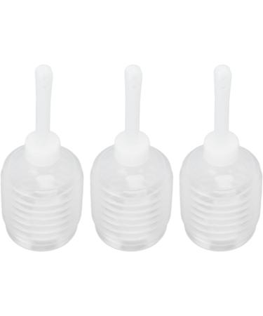 Portable 200ml Flexible Hygienic Vaginal Douche Bulb Enema Water Bottle - Ideal for Cleaning (White) - Buy Online on GoSupps.com