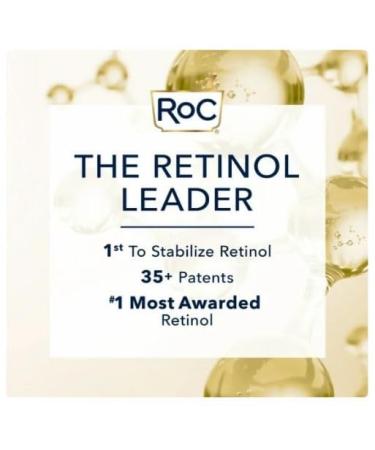 Roc Retinol Correxion Deep Wrinkle Face Serum with Ascorbic Acid - 1 oz | Anti-Aging Skincare for Youthful Glow - Buy Online on GoSupps.com
