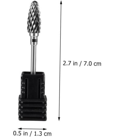 Ipetboom Nail Polisher Pro Tools Portable Manicure Polish Tools Nail File Drill Bit Nail Tools for Nail Art Portable Nail Drill Para U as Russian Major Manicure Tools Tungsten Steel Alloy 7x1.3cm As Shown 4 - Buy Online on GoSupps.com