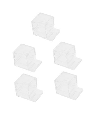 Hohopeti 5pcs Pet Water Feeder Water Bowl for Ants Clear Ants Feeder Ants Feeding Bowl Insect Feeder Plastic