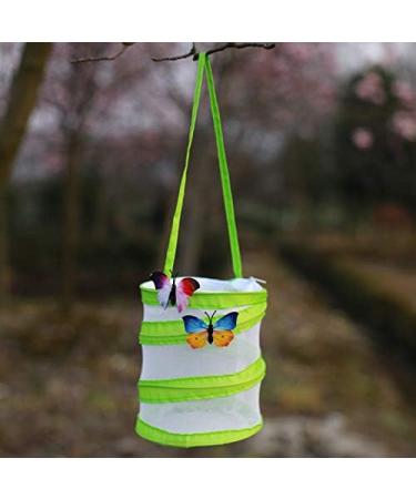 iPobie Butterfly Habitat Insect Cage Collapsible Bug Catcher Net Round Pop Up Mesh Net (Small Size) - Buy Online on GoSupps.com