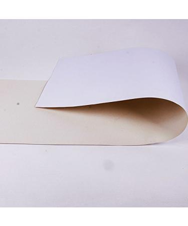 9x33 Clear Skateboard Grip Tape Sheet 2 Pack - Bubble Free Waterproof Scooter & Longboard Griptape by ZUEXT for Rollerboard, Stairs, Gun, Pedal, Pistol, Wheelchair - 84x23cm - Buy Online on GoSupps.com