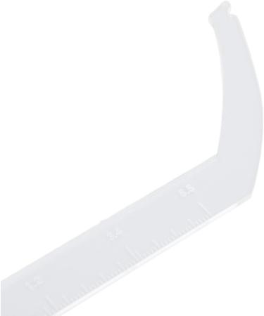 Sonew Eyebrow Stencil Symmetric Brow Drawing Marking Ruler Ideal Brow Proportion Transparent Eyebrow Drawing Ruler for Symmetrical Brow Shape Design - Buy Online on GoSupps.com