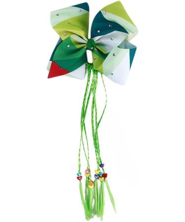 1920s Headband Handmade Hair Ropes Girl Rubber Band Cute Hair Tie Bow Knot Elastic Hair Band Women Girls Hair Accessories Headband (Size : Green) - Buy Online on GoSupps.com