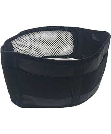 Adjustable Self-Heated Magnetic Field Therapy Back Massage Band - Health-Fitting Lumbar Support Belt for Waist & Abdominal (Black M) - International Shipping Available - Buy Online on GoSupps.com