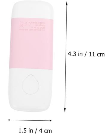 MAGICLULU 1pc Air Humidifier Portable Humidifier Travel Humidifiers Face Humidifier for Dry Skin Humidifers Travel Usb Humidifier Diffuser Humidifier Mini Hydrating Instrument Pink - Buy Online on GoSupps.com