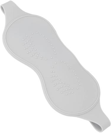 Qukaim Gel Cooling Eye Pad Gel Eye Pad Reusable Hot Cold Eye Compress Adjustable Silicone Eye Patch for Fatigue Relief Gray - Buy Online on GoSupps.com