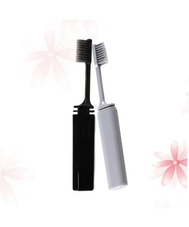 FRCOLOR 4 Pcs Portable Folding Toothbrush Set - Travel-Friendly Personal Care Teeth Brush - Buy Online on GoSupps.com