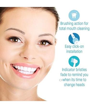 KAV PLUS 20 Pcs Electric Toothbrush Heads Replacement | Compatible with Braun Oral B Electric Toothbrush | 20 Count - Buy Online on GoSupps.com