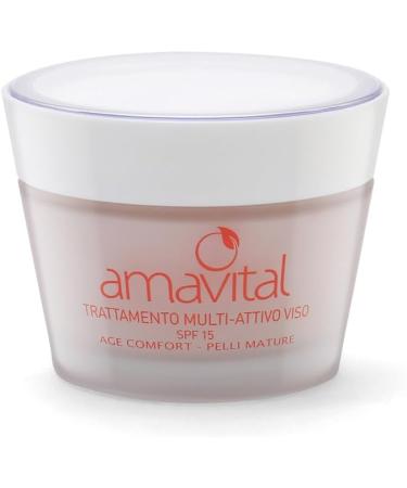  Oficine Cleman Amavital Age Comfort Multiactive Treatment Face Cream Spf 15 50 ml - Mature Skin - Buy Online on GoSupps.com