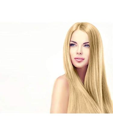hair2heart Micro Ring Hair Extensions | 100% real Micro Loop human hair | Micro Beads Extension | wavy Hair| #9/0 Light Blonde | 0.5 grams per strand | 20 inch #9/0 20 Inch - Buy Online on GoSupps.com