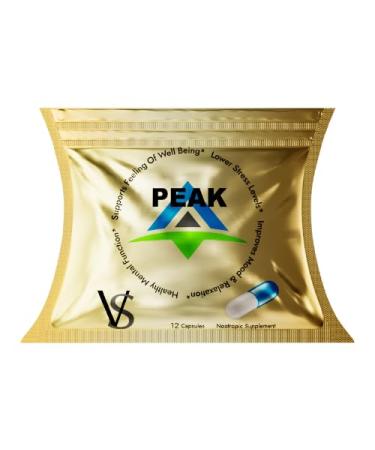 Peak Supplement: Supplement for Stress Relief | Made with All Natural Ingredients
