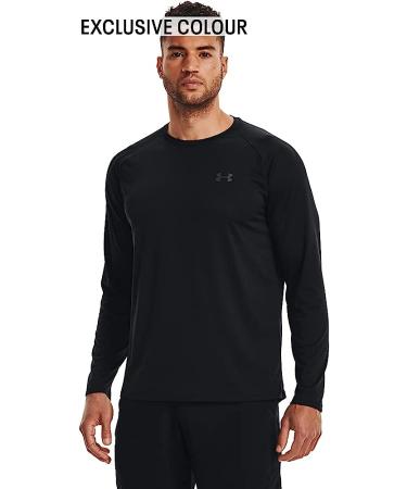 Under Armour Men's Tech 2.0 Long Sleeve T-shirt Black/Graphite - Size Large - Buy Online on GoSupps.com
