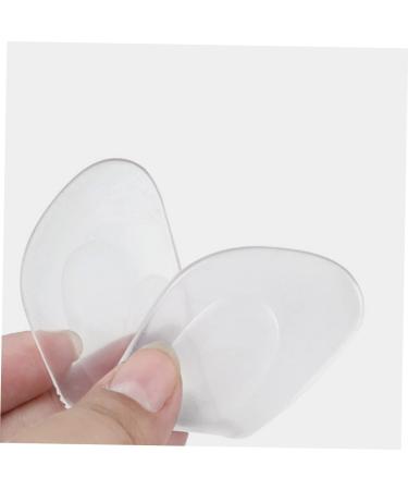 FRCOLOR 4 Pairs Silicone Heel Cushions - Wear-Resistant Transparent Heel Stickers & Adhesive Pads for Comfortable Foot Care | International Shipping Available - Buy Online on GoSupps.com