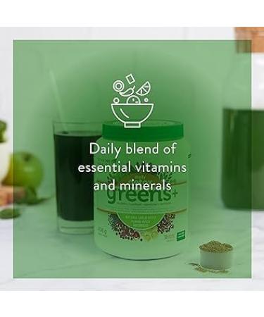 Genuine Health Greens+ Extra Energy 50 servings Superfoods Antioxidants and Polyphenols for daily immediate energy or workout boost Natural Orange flavoured powder 670g Natural Orange 50 Servings - Buy Online on GoSupps.com