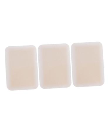 Beavorty Stickers Waterproof 3pcs Concealer Silicone Patches Invisible Tape Scar Conceal Sticker Scar Cover Pu Scar Stickers 14X10X0.2CM Khaki