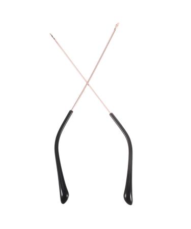 Oatipho 1 pair of sunglasses arm legs Brille replacement bars Sunglasses Bureau Exchange of the glasses hinge replacement glasses legs glass arm made of glasses arm leg metal metal glasses. As shown 14.00x0.50.40cm
