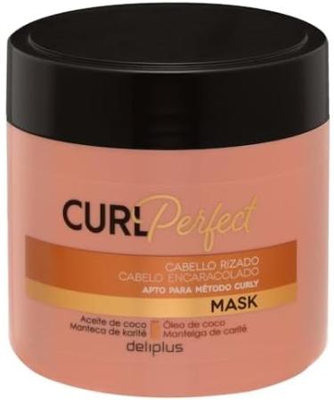  Deliplus Shampoo + Mask with Rinse + Leave-In Mask | Curl Perfect Deliplus Pack for Curly Hair | 400 + 400 + 200 ml - Buy Online on GoSupps.com