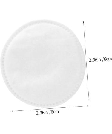 100Pcs Thick Overlock Cotton Makeup Pads - Soft Facial Washing Rounds & Remover Pads for Flawless Skin - Ideal for All Makeup Types - Buy Online on GoSupps.com