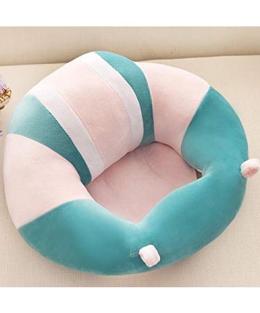 Baby Support Seat Sofa Plush Soft Animal Shaped Baby Learning to Sit Chair Keep Sitting Posture Comfortable Infant Sitting Chair for 3 -11Month Baby (Pink)