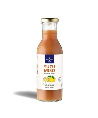 KUZE FUKU & SONS Yuzu Miso Premium Sauce, Authentic Savory and Citrus Flavored MultiPurpose Sauce & Salad Dressing (11.8 Fl. Oz/348.96 ml) Yuzumiso Premium Sauce