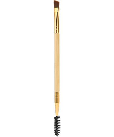Double Ended Eyebrow Eyelash Brush Professional for Brow Makeup Grooming with Spiral Design (Original Wood Color) - Buy Online on GoSupps.com
