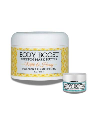 Cooling Eye Gel and Rich Body Butter Duo