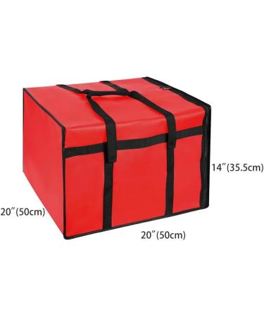wefenad - Pizza Carrier Insulated Bags Small for veries Insulated Pizza Carrier very Bag 20x20 Food Bag for Personal and Profal Use uH Black Small - Buy Online on GoSupps.com