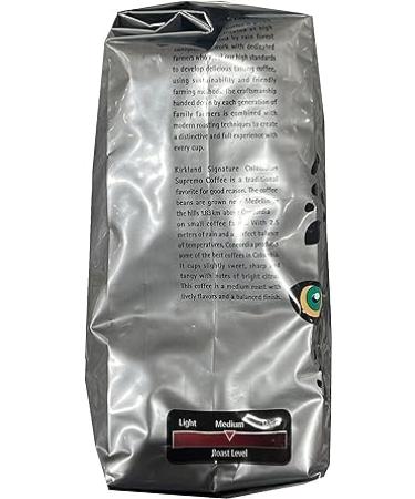KIRKLAND SIGNATURE Colombian Supermo Whole Bean Medium Roast Coffee 908 g - Buy Online on GoSupps.com