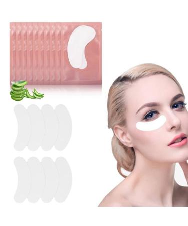Eyelash extension pads eye pads for eyelash extensions 50 pairs/set eyelash extension hydrogel under an eye gel eye flap sticker make-up tool pink