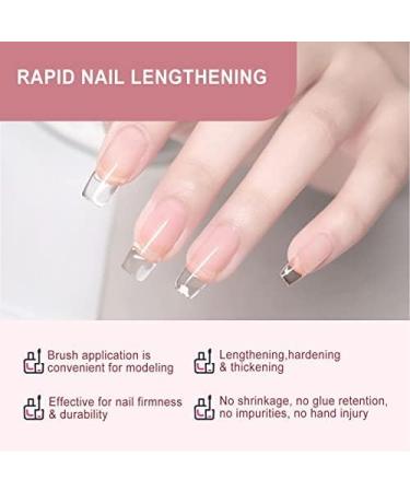 Nail Extension Fiberglass Kit | Builder Glue for Sturdy & Natural Nail Enhancement - Adjustable Size - Crack Resistant - Buy Online on GoSupps.com