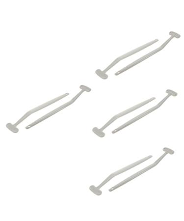 FRCOLOR 8 Pcs Cleaning Tools Oral Care Scraper Tool Oral Care Scrapers Cleaning Scraper Fresher Breath Scraper Household Brush 16.5X3.5X0.2CMx4pcs Greyx4pcs