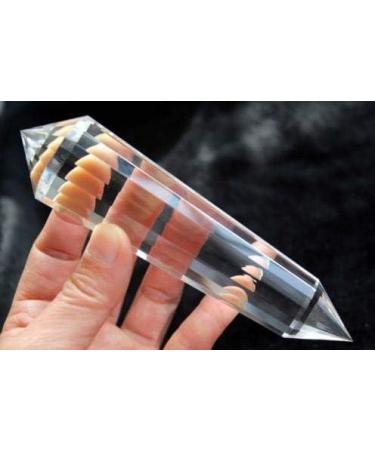 4.34" Natural Quartz Crystal Clear Vogel Style 18 Sided Point 117g JZIGTDEM - Buy Online on GoSupps.com