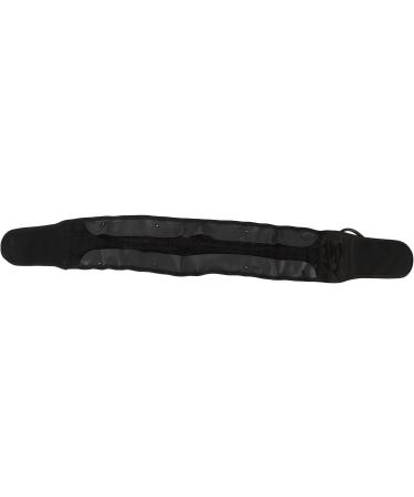 Lumbal Traction Belt for Men - Decompression Back Support | 29 Gas Columns Pressure Relief | Everyday Use - Black - Buy Online on GoSupps.com