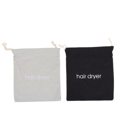 BIUDECO Hair Dryer Bag 2pcs Hair Dryer Storage Bag Travel Bags for Suitcase Blow Dryer Attachment Hair Blower Bag Outdoor