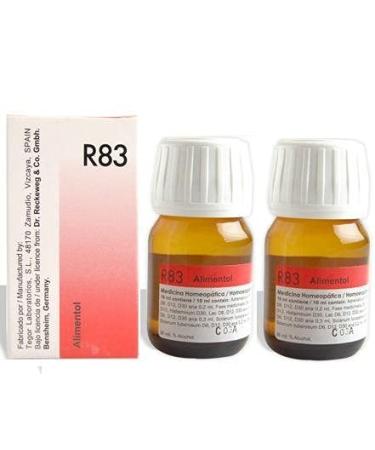 NWIL Dr.Reckeweg Germany R83 Food Allergy Drops Pack of 2 by Dr. Reckeweg