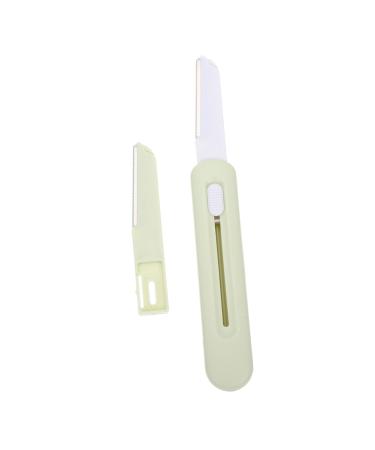 Beavorty 1 Set eyebrow cutter hair removal tool stainless steel spatula set Spatel set eyebrow razor trimmer roar razor Small outfit sets for women
