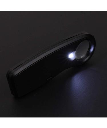 OUSIKA Magnifying Glass Foldable High-Definition 10x Magnifying Glass with Led Light Jewelry Stamp Coin Identification Tool Student Elderly Reading Magnifying - Buy Online on GoSupps.com
