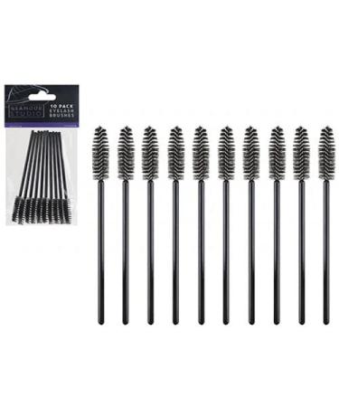 Lot de 10 pinceaux cils jetables pour mascara yeux et sourcils