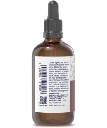 Elderberry and Nettle Extract for Dogs 100 ML Pure Plant Extracts to Improve Pigmentation - Buy Online on GoSupps.com