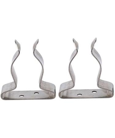 Stainless Steel Boat Hook Spring Clip Holder Bracket - Marine Spring Clip 9824S - 1 to 1-3/4 ID - Buy Online on GoSupps.com