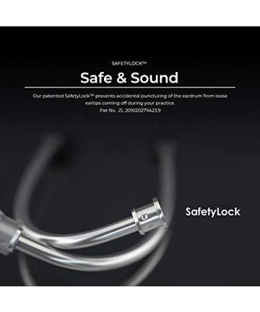 MDF Instruments MD One Epoch Titanium Stethoscope - Lightweight Adult Free-Parts-for-Life White Tube Rosegold Chestpiece - Buy Online - Buy Online on GoSupps.com