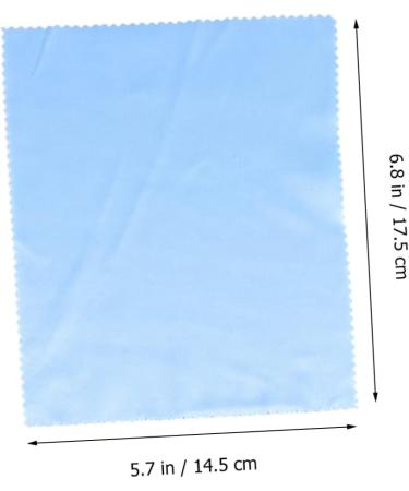 Beavorty 100 Pcs Eyeglasses Cleaning Cloths - Premium Glasses Wipes & Shammy Towel for Perfect Lens Care | Ideal for Sunglasses & Car Use - Buy Online on GoSupps.com