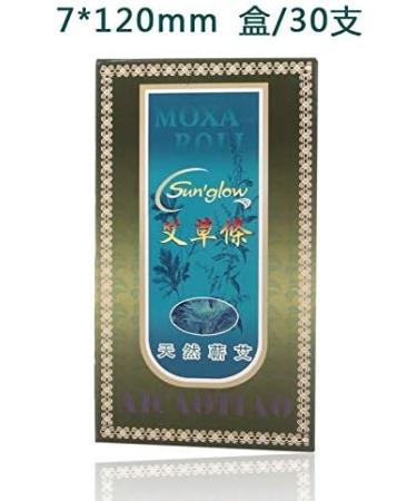 Buy Smokeless Moxa Cone Rolls - Handmade Moxa Wormwood for Moxibustion (7x120mm 30pcs) - International Shipping Available - Buy Online on GoSupps.com