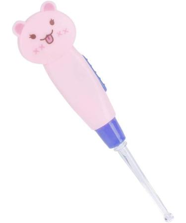 LED Ear Cleaner Kit for Kids and Adults - Ear Wax Removal Tool with Scoop Tweezers (Pink Cat) - Buy Online on GoSupps.com